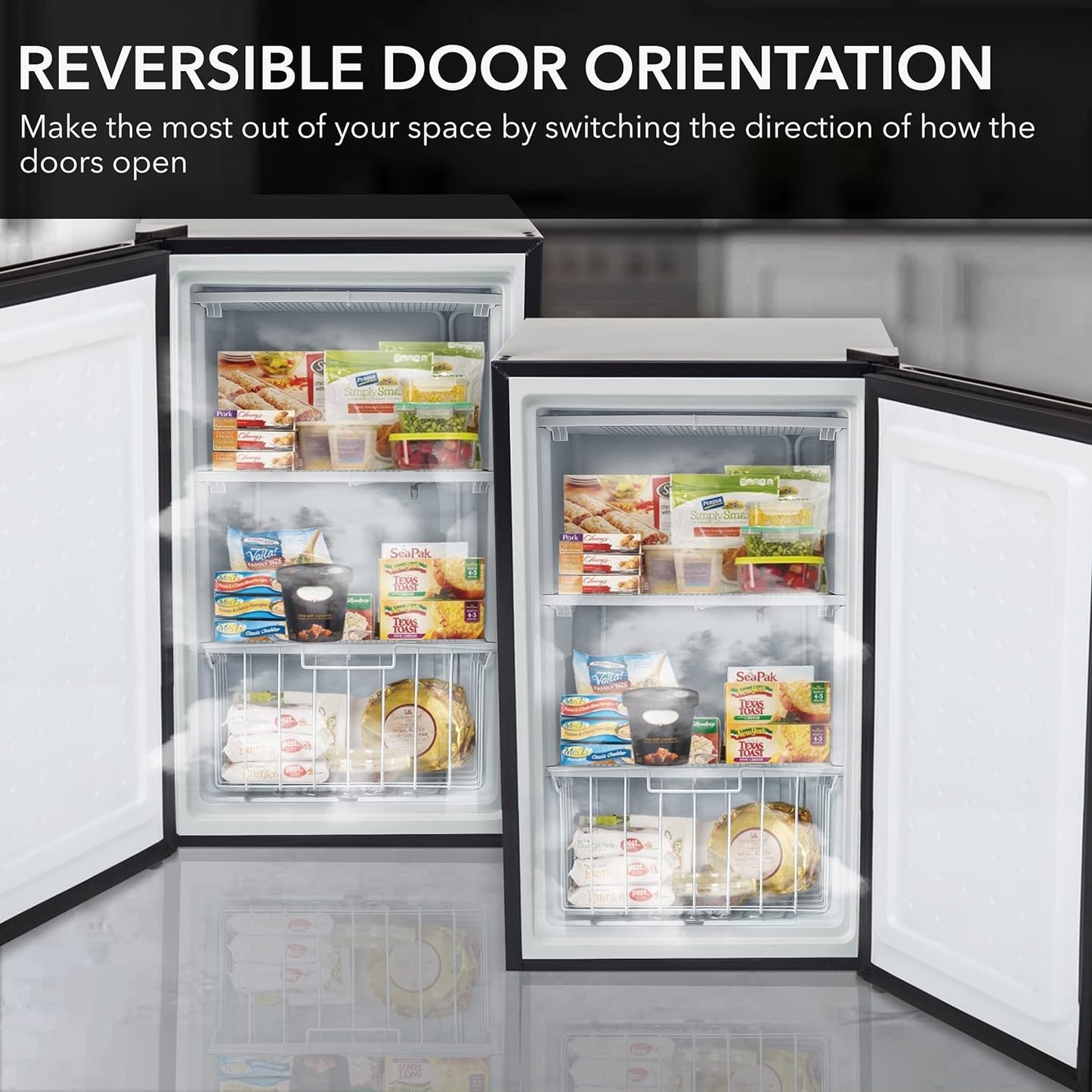 CUF-301BK 3 Cu. Ft Energy Star Upright Freezer with Lock – Black