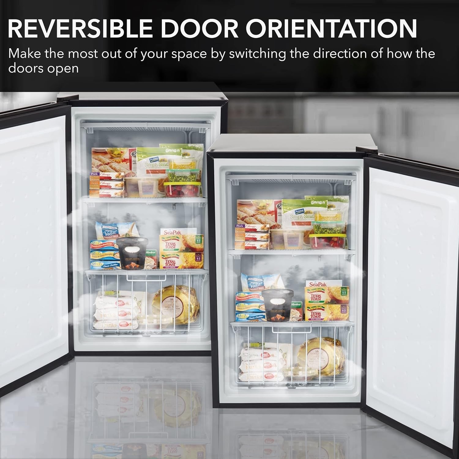 CUF-301BK 3 Cu. Ft Energy Star Upright Freezer with Lock – Black