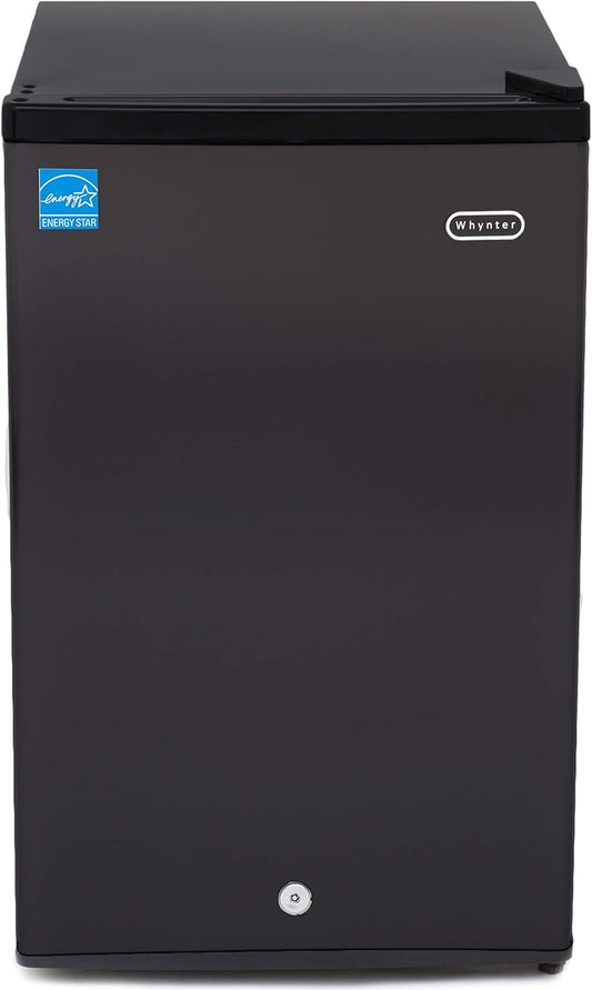 CUF-301BK 3 Cu. Ft Energy Star Upright Freezer with Lock – Black